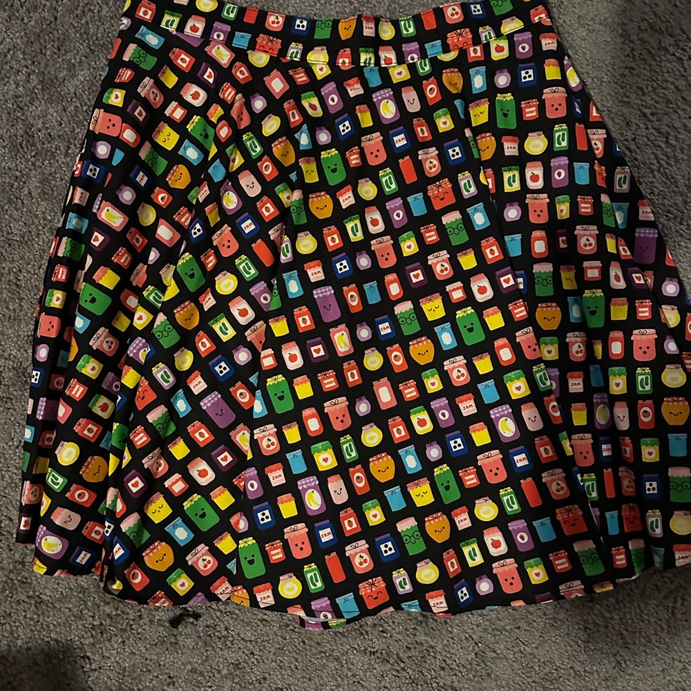 NWT Jam print skirt XL